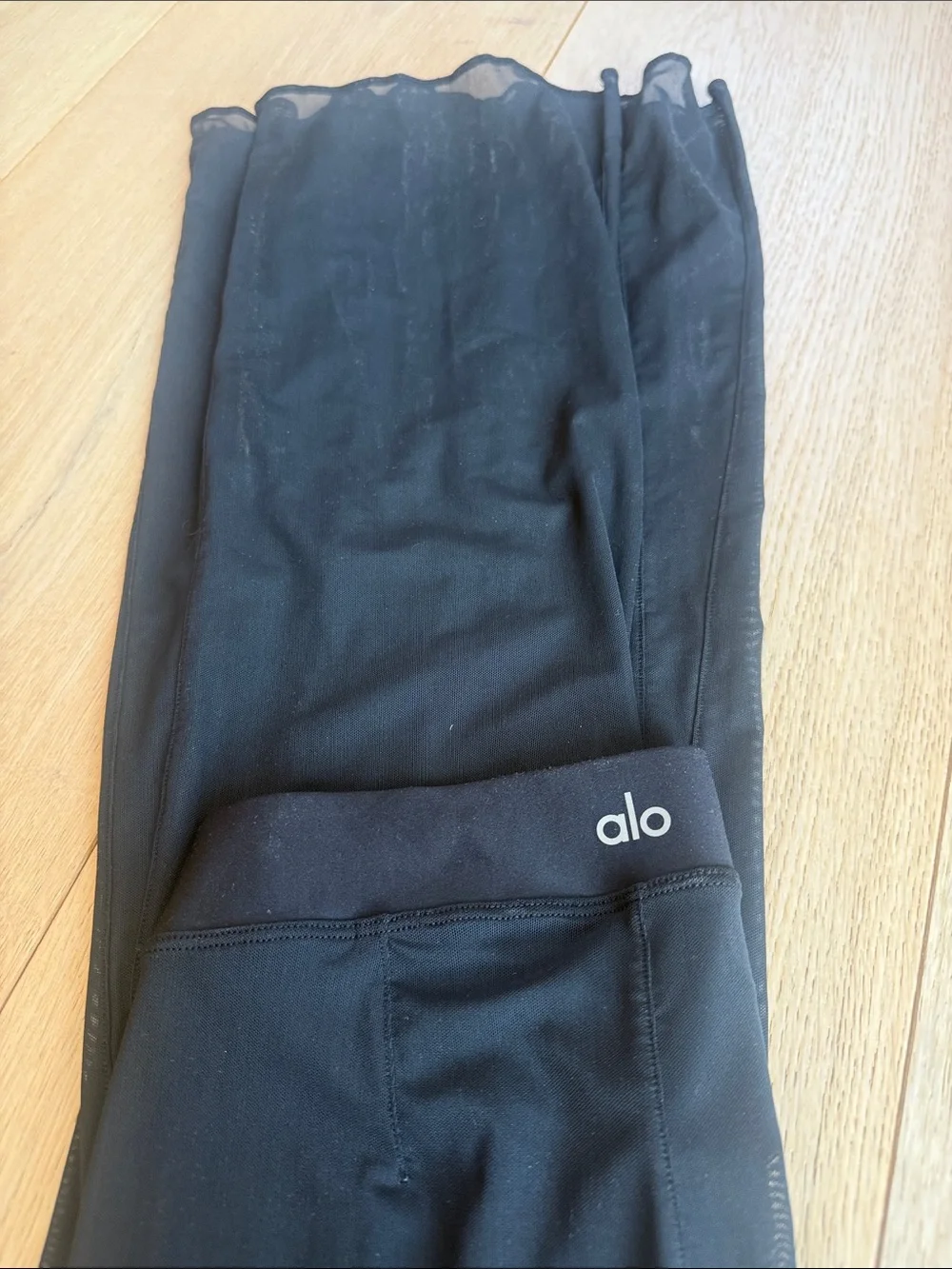 Alo Mesh flared leggings